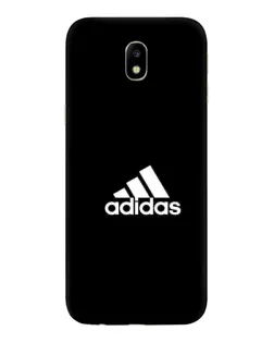 Чехол для Samsung Galaxy J7 2017 (J730F EU) с картинкой «Черная классика Adidas»
