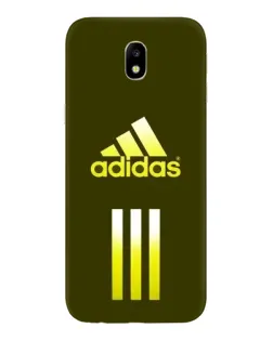 Чехол для Samsung Galaxy J7 2017 (J730F EU) с картинкой «Оливковый градиент Adidas»