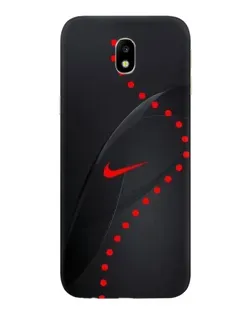 Чехол для Samsung Galaxy J7 2017 (J730F EU) с картинкой «Абстрактный дизайн Nike»