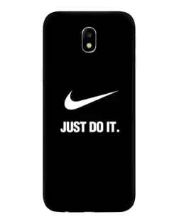Чехол для Samsung Galaxy J7 2017 (J730F EU) с картинкой «Классический принт Nike»