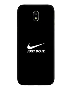 Чехол для Samsung Galaxy J7 2017 (J730F EU) с картинкой «Минимализм от Nike»