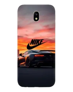 Чехол для Samsung Galaxy J7 2017 (J730F EU) с картинкой «Nike и суперкар»