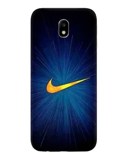 Чохол для Samsung Galaxy J7 2017 (J730F EU) з картинкою «Синій пульс Nike»
