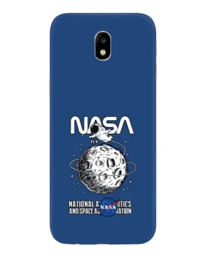 Чехол для Samsung Galaxy J7 2017 (J730F EU) с картинкой «NASA — лунная миссия»