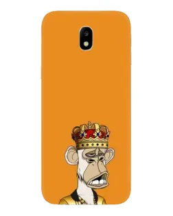 Чехол для Samsung Galaxy J7 2017 (J730F EU) с картинкой «Золотая обезьяна Bored Ape» Чехол для Samsung Galaxy J7 2017 (J730F EU) с картинкой «Золотая обезьяна Bored Ape»