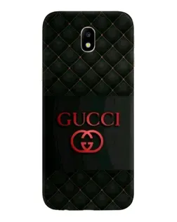 Чехол для Samsung Galaxy J7 2017 (J730F EU) с картинкой «Gucci — стеганый черный»