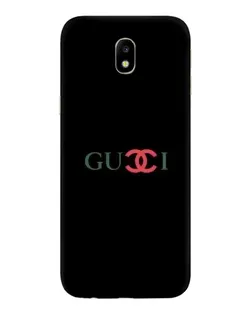 Чехол для Samsung Galaxy J7 2017 (J730F EU) с картинкой «Gucci — красный градиент»