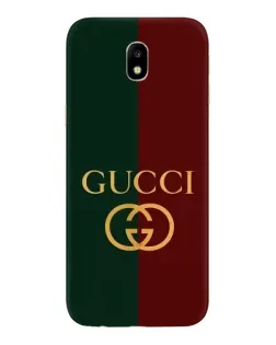 Чохол для Samsung Galaxy J7 2017 (J730F EU) з картинкою «Gucci — темно-зелений градієнт»