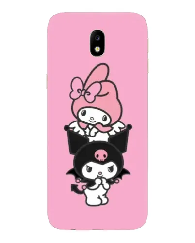 Чехол для Samsung Galaxy J7 2017 (J730F EU) с картинкой «My Melody и Kuromi» Чехол для Samsung Galaxy J7 2017 (J730F EU) с картинкой «My Melody и Kuromi»