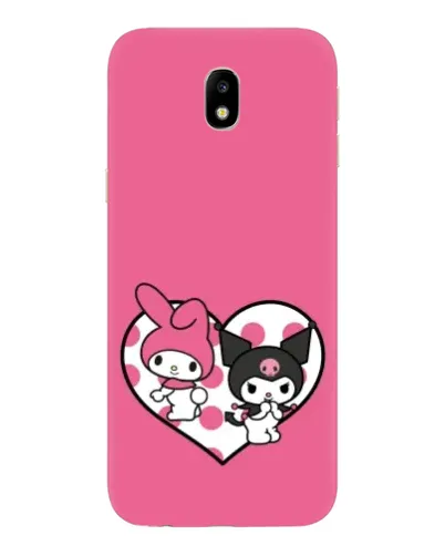 Чехол для Samsung Galaxy J7 2017 (J730F EU) с картинкой «Kuromi и My Melody» Чехол для Samsung Galaxy J7 2017 (J730F EU) с картинкой «Kuromi и My Melody»