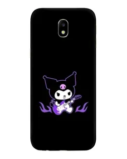 Чехол для Samsung Galaxy J7 2017 (J730F EU) с картинкой «Электрическая Kuromi»