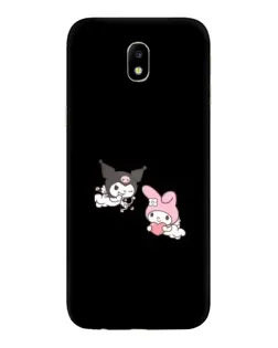 Чехол для Samsung Galaxy J7 2017 (J730F EU) с картинкой «My Melody и Kuromi»