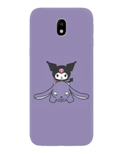 Чехол для Samsung Galaxy J7 2017 (J730F EU) с картинкой «Kuromi на лиловом фоне» Чехол для Samsung Galaxy J7 2017 (J730F EU) с картинкой «Kuromi на лиловом фоне»
