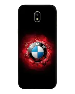 Чехол для Samsung Galaxy J7 2017 (J730F EU) с картинкой «Логотип BMW — вспышка»