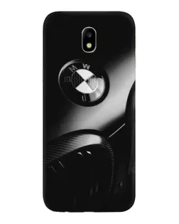 Чехол для Samsung Galaxy J7 2017 (J730F EU) с картинкой «Эмблема BMW — макро»
