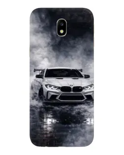 Чехол для Samsung Galaxy J7 2017 (J730F EU) с картинкой «BMW сквозь туман»