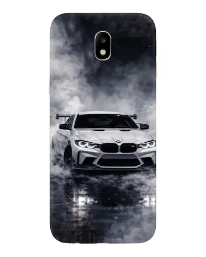 Чехол для Samsung Galaxy J7 2017 (J730F EU) с картинкой «BMW сквозь туман»