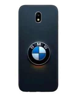 Чехол для Samsung Galaxy J7 2017 (J730F EU) с картинкой «Логотип BMW — минимализм»