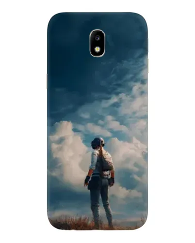 Чехол для Samsung Galaxy J7 2017 (J730F EU) с картинкой «Герой PUBG на скале» Чехол для Samsung Galaxy J7 2017 (J730F EU) с картинкой «Герой PUBG на скале»