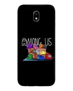 Чехол для Samsung Galaxy J7 2017 (J730F EU) с картинкой «Логотип Among Us» Чехол для Samsung Galaxy J7 2017 (J730F EU) с картинкой «Логотип Among Us»