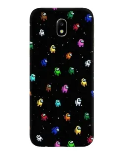 Чохол для Samsung Galaxy J7 2017 (J730F EU) з картинкою «Екіпаж Among Us»