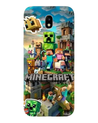 Чехол для Samsung Galaxy J7 2017 (J730F EU) с картинкой «Замок Minecraft» Чехол для Samsung Galaxy J7 2017 (J730F EU) с картинкой «Замок Minecraft»