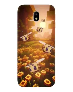 Чехол для Samsung Galaxy J7 2017 (J730F EU) с картинкой «Поле подсолнухов»