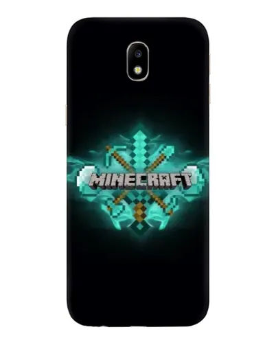 Чехол для Samsung Galaxy J7 2017 (J730F EU) с картинкой «Minecraft Diamond лого» Чехол для Samsung Galaxy J7 2017 (J730F EU) с картинкой «Minecraft Diamond лого»