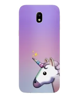 Чехол для Samsung Galaxy J7 2017 (J730F EU) с картинкой «Единорог градиент» Чехол для Samsung Galaxy J7 2017 (J730F EU) с картинкой «Единорог градиент»