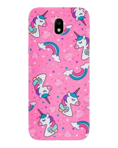 Чехол для Samsung Galaxy J7 2017 (J730F EU) с картинкой «Unicorn паттерн розовый» Чехол для Samsung Galaxy J7 2017 (J730F EU) с картинкой «Unicorn паттерн розовый»