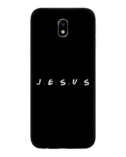 Чехол для Samsung Galaxy J7 2017 (J730F EU) с картинкой «Точки веры J.E.S.U.S.»