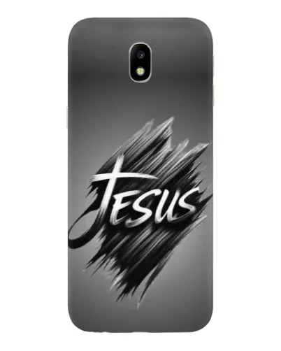 Чехол для Samsung Galaxy J7 2017 (J730F EU) с картинкой «Надпись Jesus Graffiti»