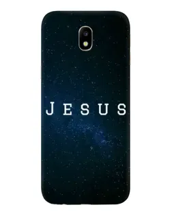 Чехол для Samsung Galaxy J7 2017 (J730F EU) с картинкой «Звездное небо Jesus»