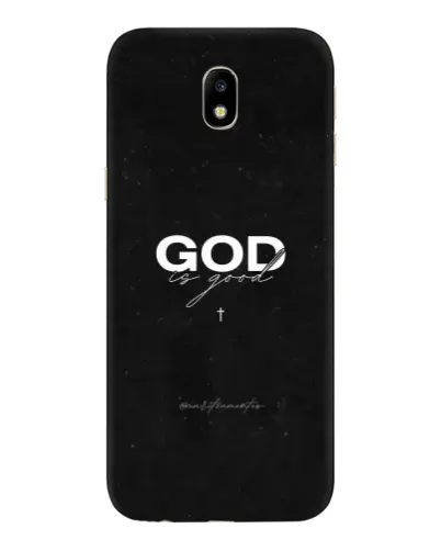 Чехол для Samsung Galaxy J7 2017 (J730F EU) с картинкой «GOD — Бог над всем»