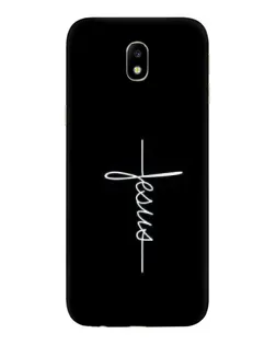 Чехол для Samsung Galaxy J7 2017 (J730F EU) с картинкой «Тонкая линия веры»