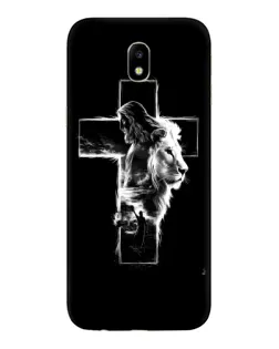 Чехол для Samsung Galaxy J7 2017 (J730F EU) с картинкой «Сияющий крест Jesus»