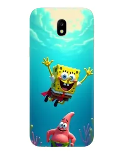 Чехол для Samsung Galaxy J7 2017 (J730F EU) с картинкой «Спанч Боб под водой» Чехол для Samsung Galaxy J7 2017 (J730F EU) с картинкой «Спанч Боб под водой»