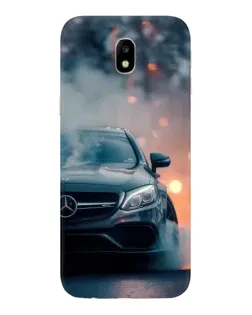 Чехол для Samsung Galaxy J7 2017 (J730F EU) с картинкой «Mercedes — ночной город» Чехол для Samsung Galaxy J7 2017 (J730F EU) с картинкой «Mercedes — ночной город»