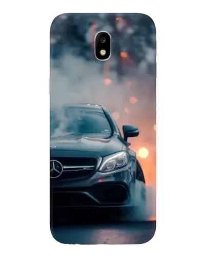 Чехол для Samsung Galaxy J7 2017 (J730F EU) с картинкой «Mercedes — ночной город» Чехол для Samsung Galaxy J7 2017 (J730F EU) с картинкой «Mercedes — ночной город»