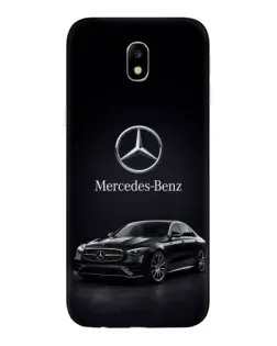 Чехол для Samsung Galaxy J7 2017 (J730F EU) с картинкой «Mercedes — решетка радиатора»