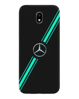 Чохол для Samsung Galaxy J7 2017 (J730F EU) з картинкою «Спортивні лінії Mercedes»