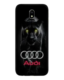Чехол для Samsung Galaxy J7 2017 (J730F EU) с картинкой «Пантера и Audi»