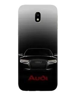 Чехол для Samsung Galaxy J7 2017 (J730F EU) с картинкой «Audi — градиентный контур»