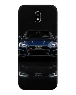 Чехол для Samsung Galaxy J7 2017 (J730F EU) с картинкой «Audi — ночное отражение»