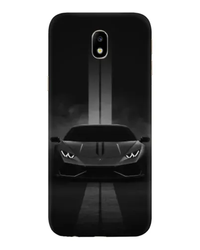 Чехол для Samsung Galaxy J7 2017 (J730F EU) с картинкой «Lamborghini симметрия дорог»