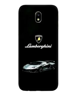 Чехол для Samsung Galaxy J7 2017 (J730F EU) с картинкой «Логотип Lamborghini классика»
