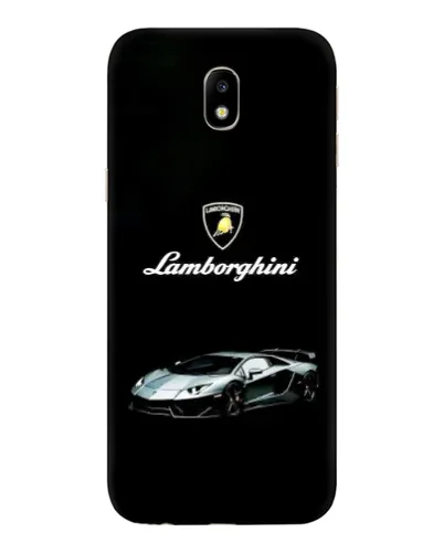 Чехол для Samsung Galaxy J7 2017 (J730F EU) с картинкой «Логотип Lamborghini классика»