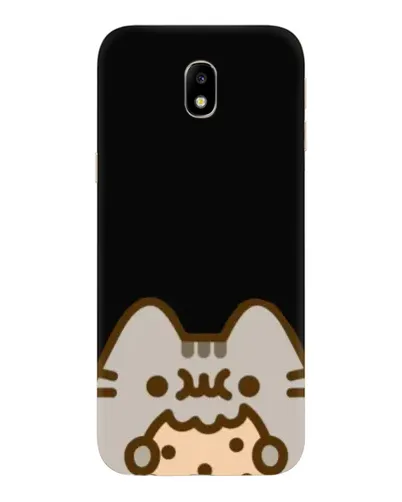 Чехол для Samsung Galaxy J7 2017 (J730F EU) с картинкой «Пушин на черном» Чехол для Samsung Galaxy J7 2017 (J730F EU) с картинкой «Пушин на черном»