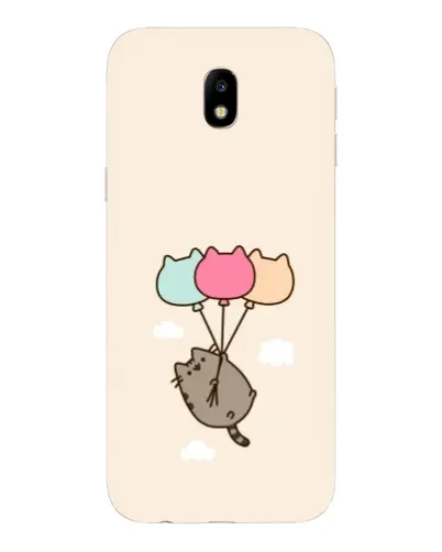 Чехол для Samsung Galaxy J7 2017 (J730F EU) с картинкой «Пушин на шариках» Чехол для Samsung Galaxy J7 2017 (J730F EU) с картинкой «Пушин на шариках»