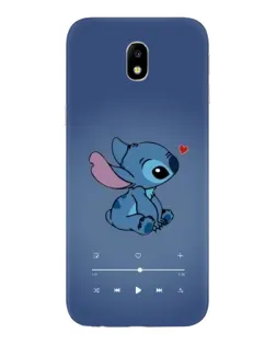Чехол для Samsung Galaxy J7 2017 (J730F EU) с картинкой «Музыкальный Stitch» Чехол для Samsung Galaxy J7 2017 (J730F EU) с картинкой «Музыкальный Stitch»